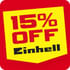 Save 15 Percent On Selected Einhell Products