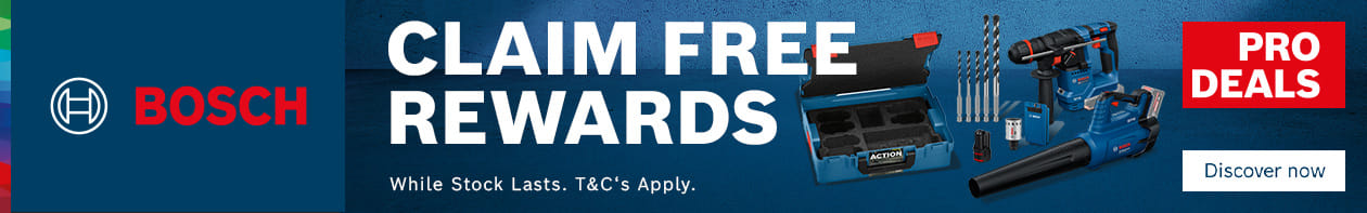 Bosch ProDeals Claim Free Rewards