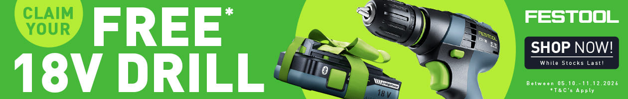 Festool Free TXS 18 Cordless Drill Redemption