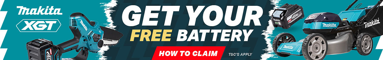Makita Free XGT Battery Redemption