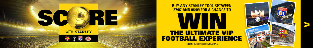 SCORE With STANLEY Win VIP Football Experience