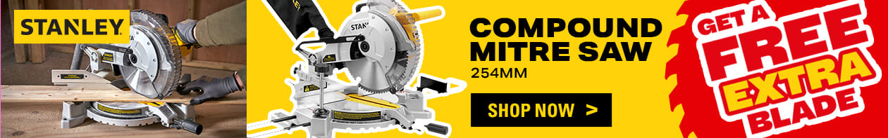 Stanley Mitre Saw + Free Extra Blade