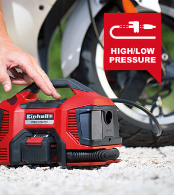 Einhell PRESSITO 18/21 18v Cordless Air Compressor Pump and Inflator