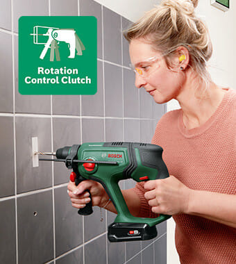 Universalhammer 18v Sds+ Drill B&q Bosch UNIVERSALHAMMER P4A