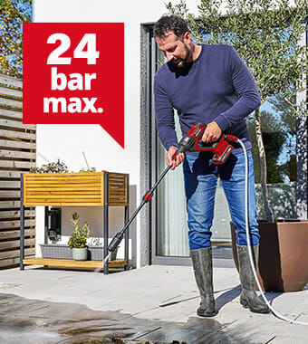 Einhell HYPRESSO 18/24 Li 18v Cordless Pressure Washer Pressure