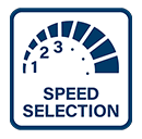 Bosch GSR12V35HX Speed Selection