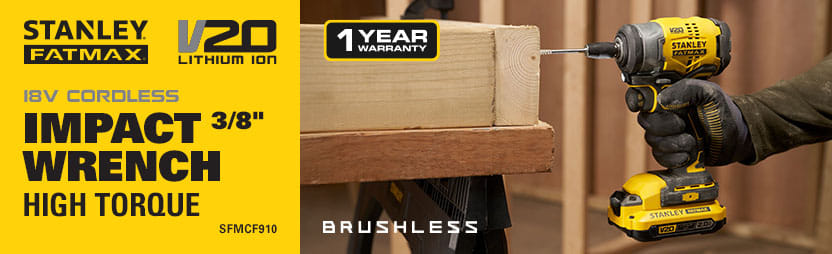 Stanley Fatmax V20 SFMCF910 18v Cordless Brushless 3/8