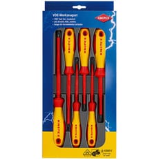 Knipex 6 Piece VDE Insulated Screwdriver Set 