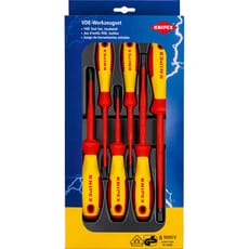 Knipex 6 Piece VDE Insulated Screwdriver Set