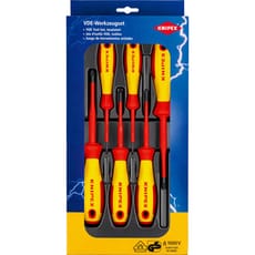 Knipex 6 Piece VDE Insulated Screwdriver Set