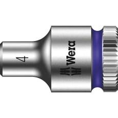 Wera 8790 HMA Zyklop 1/4" Drive Hexagon Socket Metric