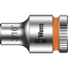 Wera 8790 HMA Zyklop 1/4" Drive Hexagon Socket Imperial