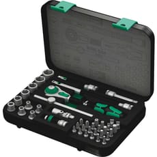 Wera 8100 SA4 Zyklop 41 Piece 1/4" Drive Socket Set