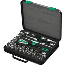 Wera 8100 SC2 Zyklop 37 Piece 1/2" Drive Socket Set