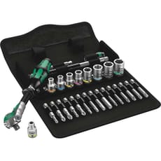 Wera 8100 Zyklop 28 Piece 1/4" Drive Socket and Bit Set