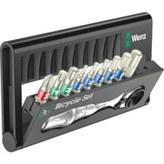 Wera Zyklop 10 Piece Bicycle Screwdriver Bit Set and Ratchet