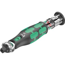 Wera 8009 Zyklop Pocket Set Imperial 1 Ratchet and 12 Piece Bit Set