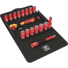 Wera 8100 SB VDE 3/8 Drive Zyklop Socket Set