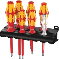 Wera 6 Piece Kraftform VDE Insulated Screwdriver Set
