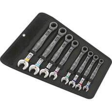 Wera 8 Piece Joker Ratchet Combination Spanner Set Imperial