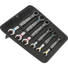 Wera 6 Piece Joker Ratchet Combination Spanner Set Metric
