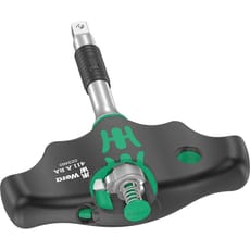 Wera 411 RA 1/4" Square Drive Ratchet T Handle