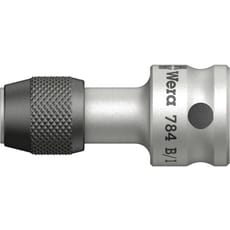 Wera 784B/1 3/8" Square Drive to 1/4" Hex Screwdriver Bit Holder