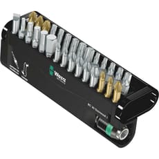 Wera 30 Piece Universal Bit-Check Screwdriver Bit and Holder Set