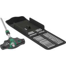 Wera Kraftform Kompakt 400 RA Rapidaptor Ratchet Screwdriver Set Imperial