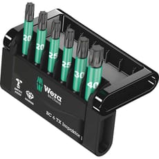 Wera Impaktor 6 Piece Bit-Check Impact Torx Screwdriver Bit Set