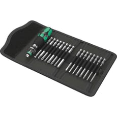 Wera 17 Piece Kraftform Kompakt Screwdriver Bit Set