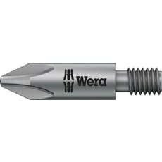 Wera 851/15 Extra Tough M6 Threaded Drive Phillips Screwdriver Bits