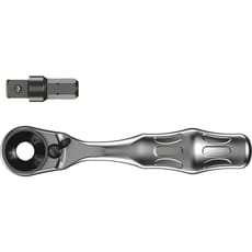 Wera 8001 A Zyklop 1/4" Hex Drive Mini Ratchet Bit Driver