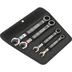 Wera 4 Piece Joker Ratchet Combination Spanner Set Metric