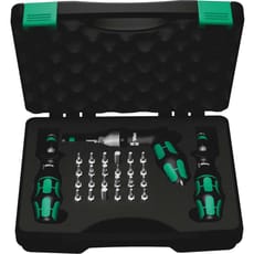 Wera 7440/41/42 Torque Screwdriver and Bit Set