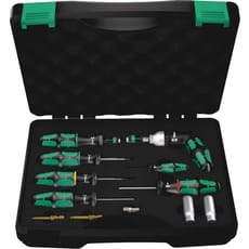 Wera 7443/12 Tyre Pressure Control System Assembly Tool Kit