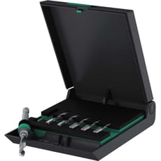 Wera 7 Piece 847 Combination Tapping Drill Bit Set