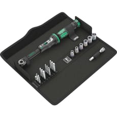 Wera 20 Piece 1/4" Click Torque A6 Set