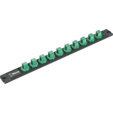 Wera 9600 1/2" Drive Magnetic Socket Rail Twist-To-Unlock