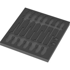 Wera Empty Foam Insert Tray for 9711 Screwdriver Set