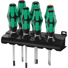 Wera 7 Piece Kraftform Plus 335/350/367/7 Screwdriver Set