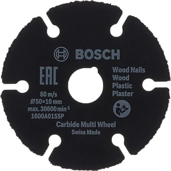 Bosch Carbide Multi Wheel for EASYCUTandGRIND