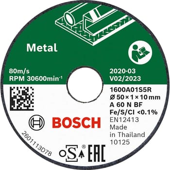 Bosch EXPERT Bonded Cutting Disc for EASYCUTandGRIND
