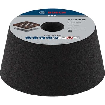 Bosch PRO Conical Abrasive Cup Wheel for Metal