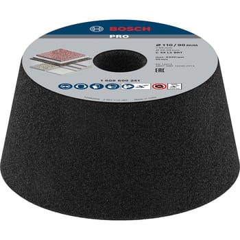 Bosch PRO Conical Abrasive Cup Wheel for Stone