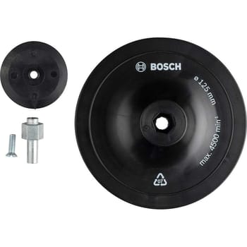 Bosch PRO Backing Pad and Shank for Drills