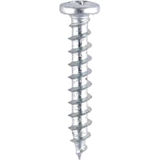 Pvc Window Screws Shallow Pan BZP