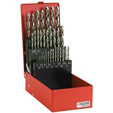 Facom 222A.TJ32 32 Piece Ground Twist Drill Bit Set