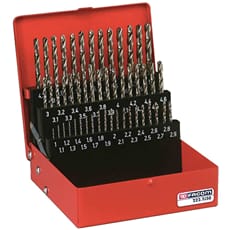 Facom 222A.TJ50 50 Piece Ground Twist Drill Bit Set