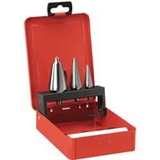 Facom 229A.J3 3 Piece Cone Drill Bit and Lubricant Set